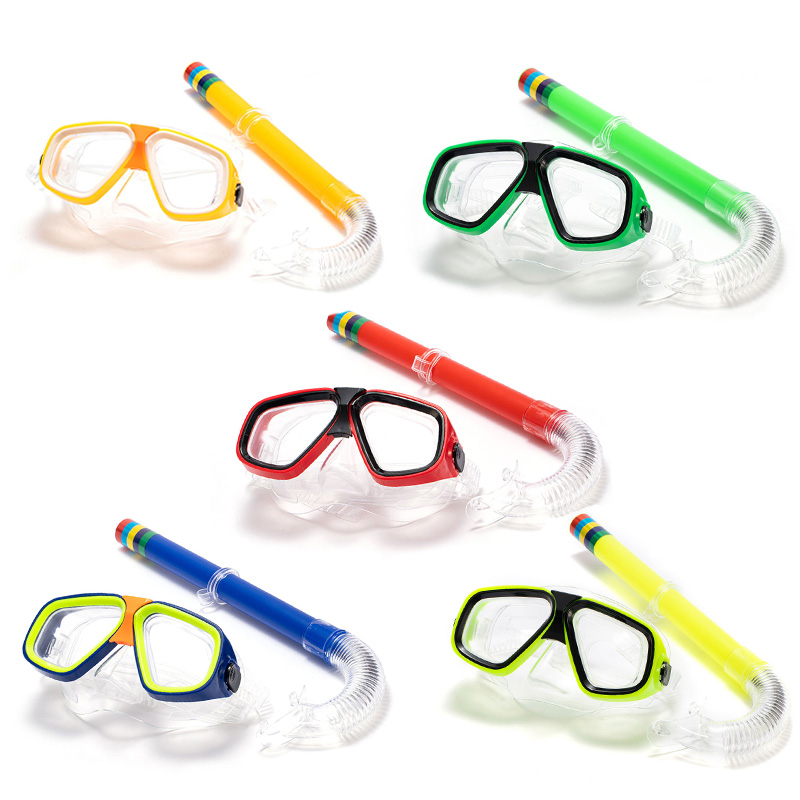 Snorkel Set - Volwassenen Kinderen Duikbril Masker Ademhalingsbuis Schokbestendig
