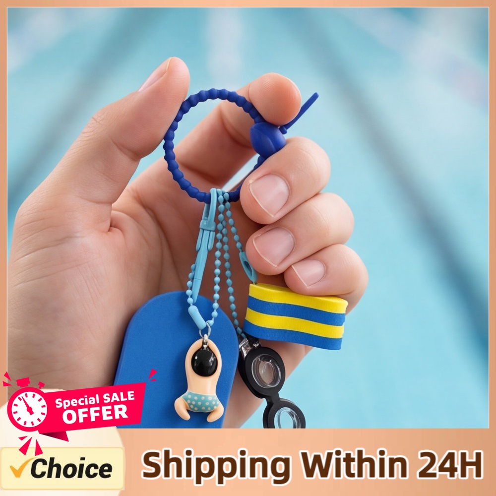 Goggles Swim - Leuke sleutelhanger met zwemthema, inclusief een