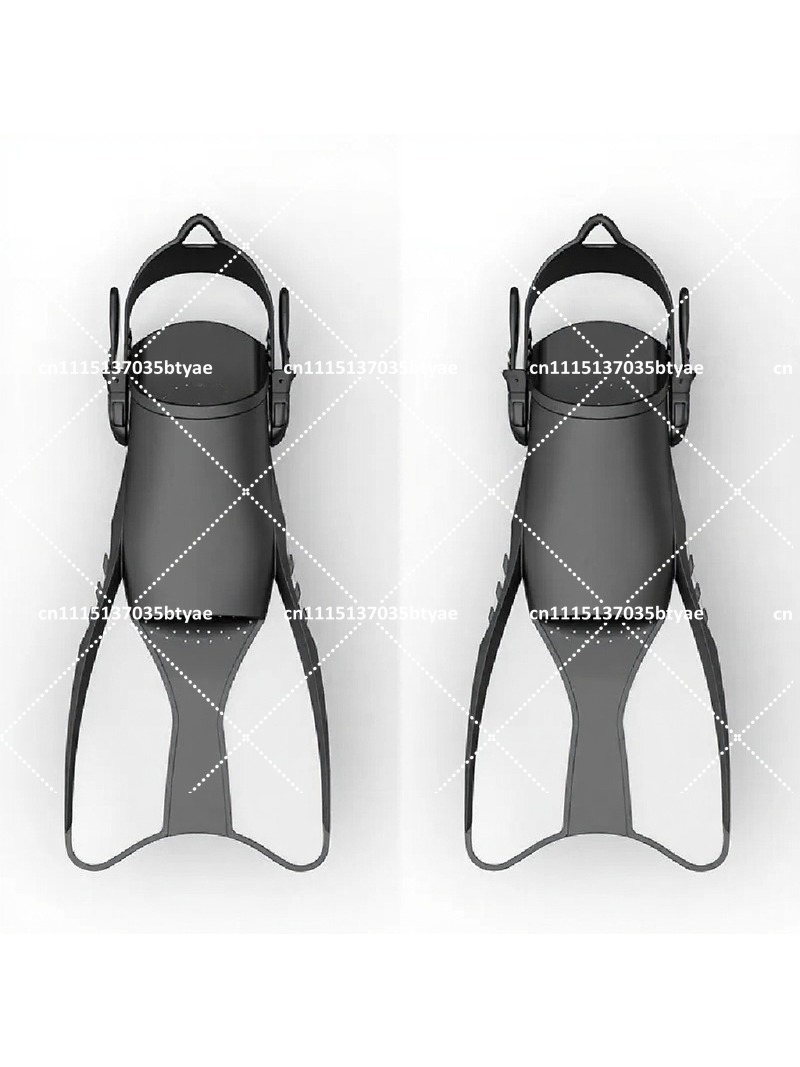 Swim Fins - Verstelbare professionele duikvinnen met vetersluiting voor