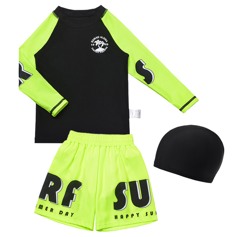Rash Guard - 3-delige set zwempak jongens 2026 nieuw