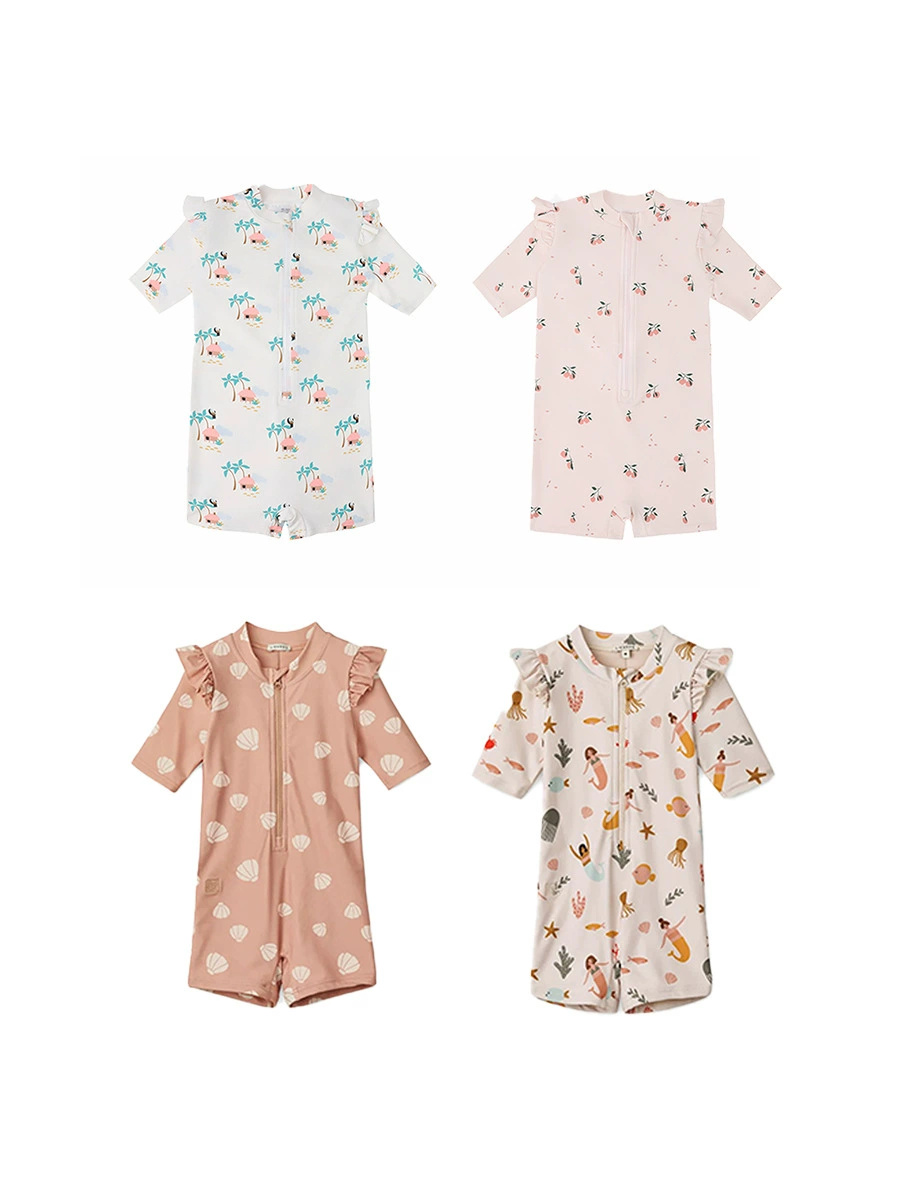 Baby meisje zomerzwempak Rash  - Rash Guard recensie en prijs