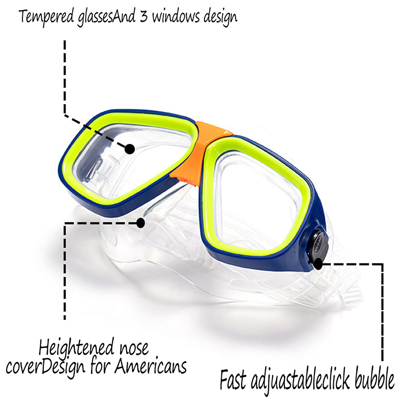 Volwassenen Kinderen Duikbril  - Snorkel Set recensie en prijs
