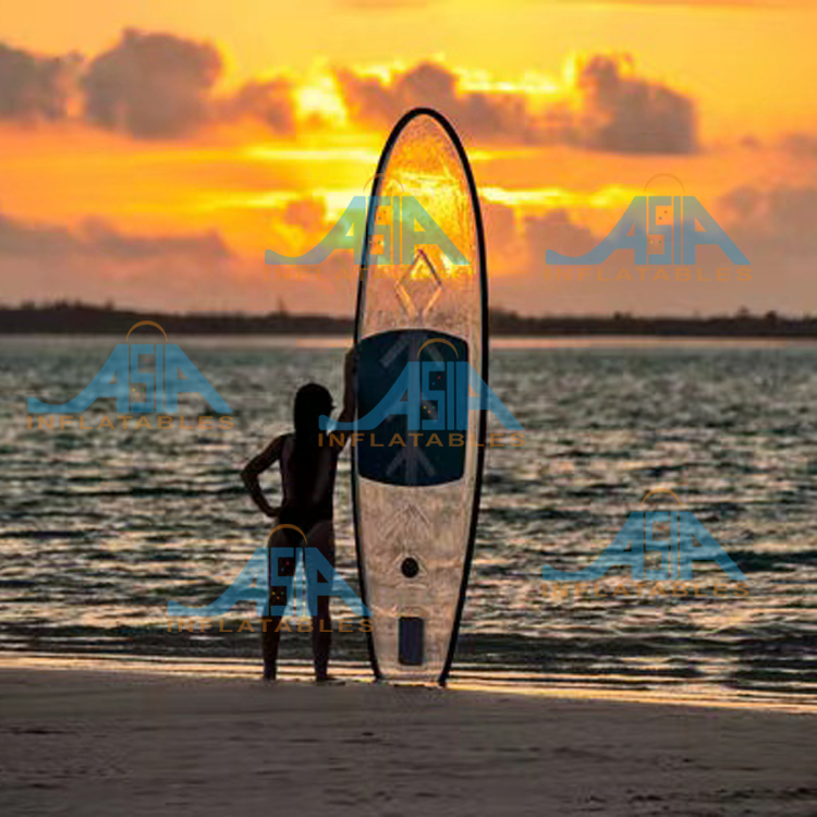 Kristalheldere onderste Sup St - Surfboard Leash recensie en prijs