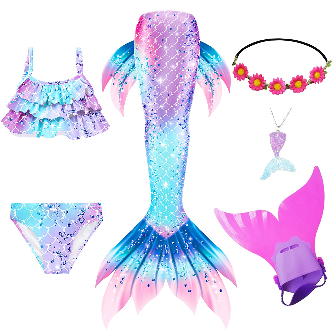 6 stks/set Ariel Meisjes Zwemm - Swim Fins recensie en prijs