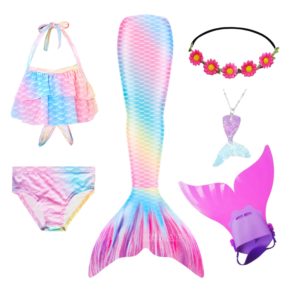 6 stks/set Ariel Meisjes Zwemm - Swim Fins recensie en prijs