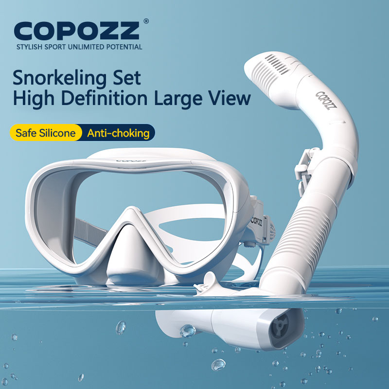 COPOZZ Nieuw duikmasker Full V - Snorkel Set recensie en prijs