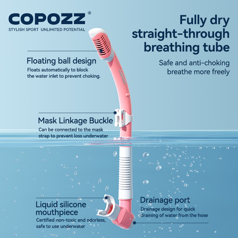 COPOZZ Nieuw duikmasker Full V - Snorkel Set recensie en prijs