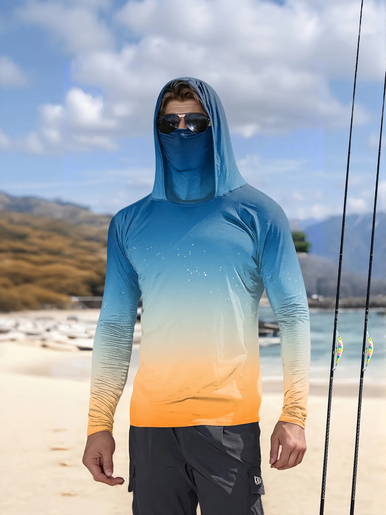 Heren visshirt met capuchon, U - Rash Guard recensie en prijs