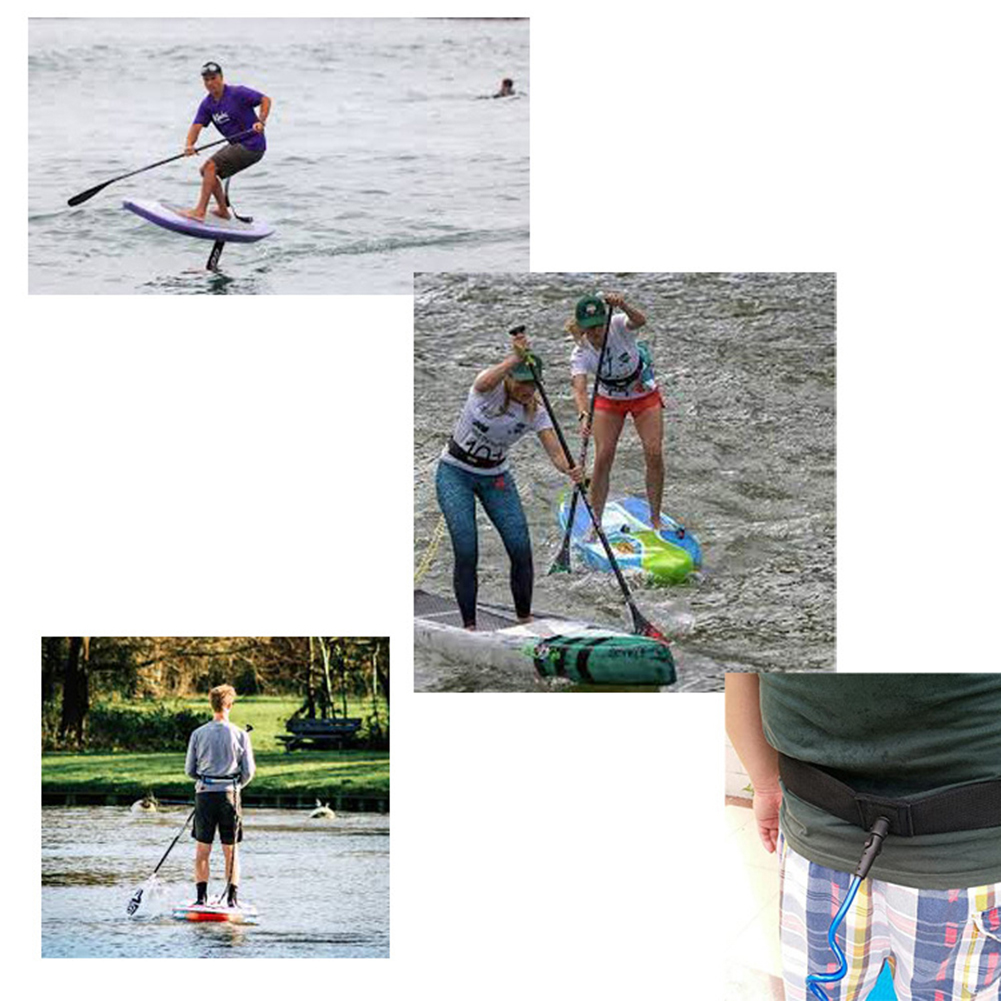 Opgerolde verstelbare SUP surf - Surfboard Leash recensie en prijs