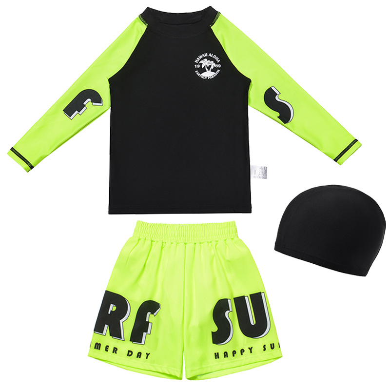 3-delige set zwempak jongens 2 - Rash Guard recensie en prijs