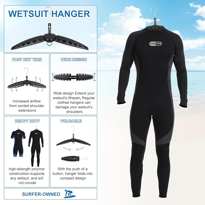 Wetsuit-hanger Surfen Duiken A - Wetsuit Men recensie en prijs