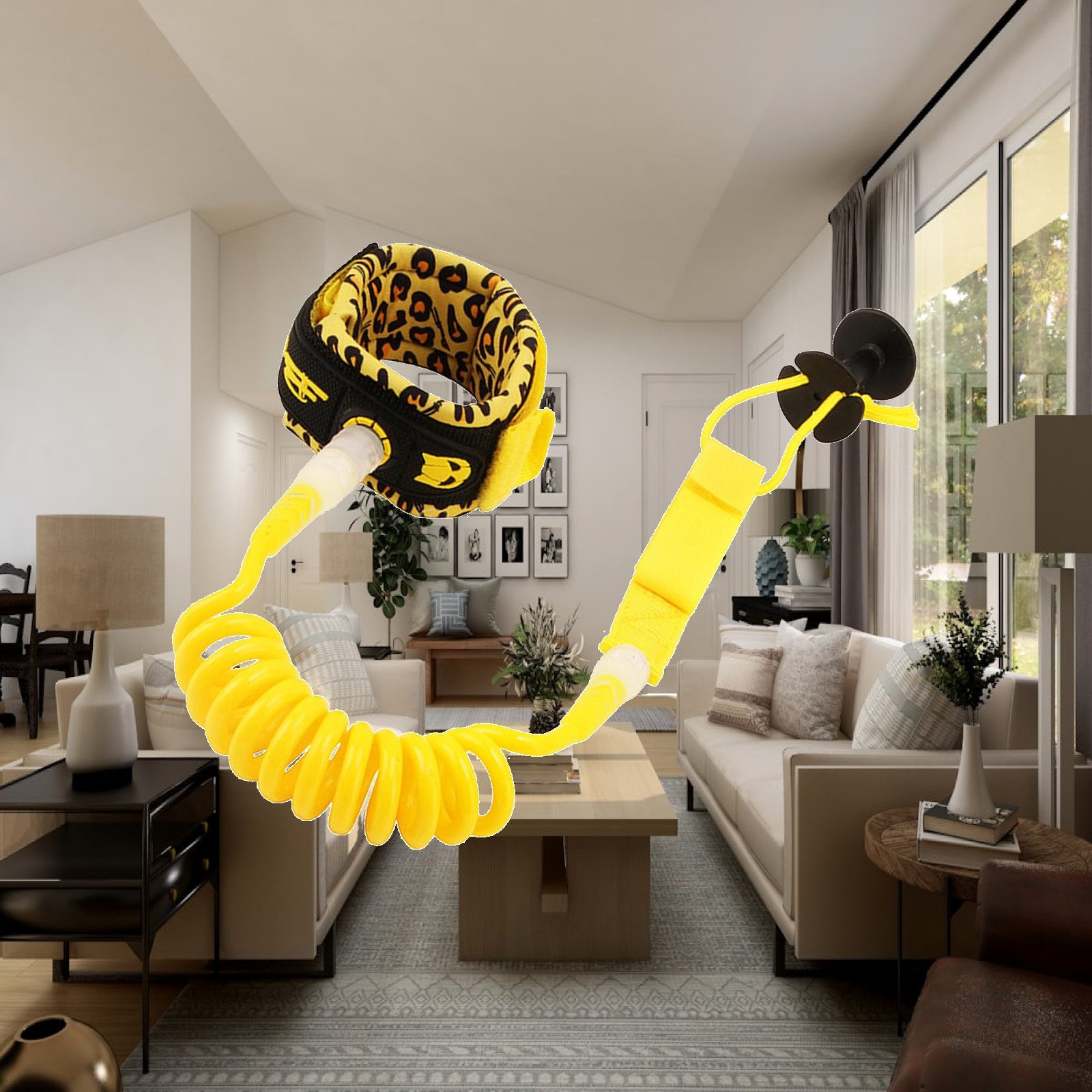 Surfplankriem Zacht elastisch  - Surfboard Leash recensie en prijs